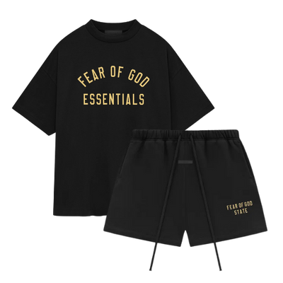 Fear of God Essentials FW24 Black Summer Set