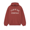Fear of God Essentials FW24 Crimson Hoodie