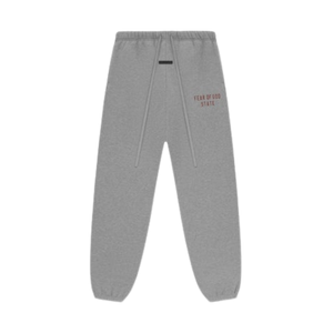 Fear of God Essentials FW24 Dark Heather Lange Broek
