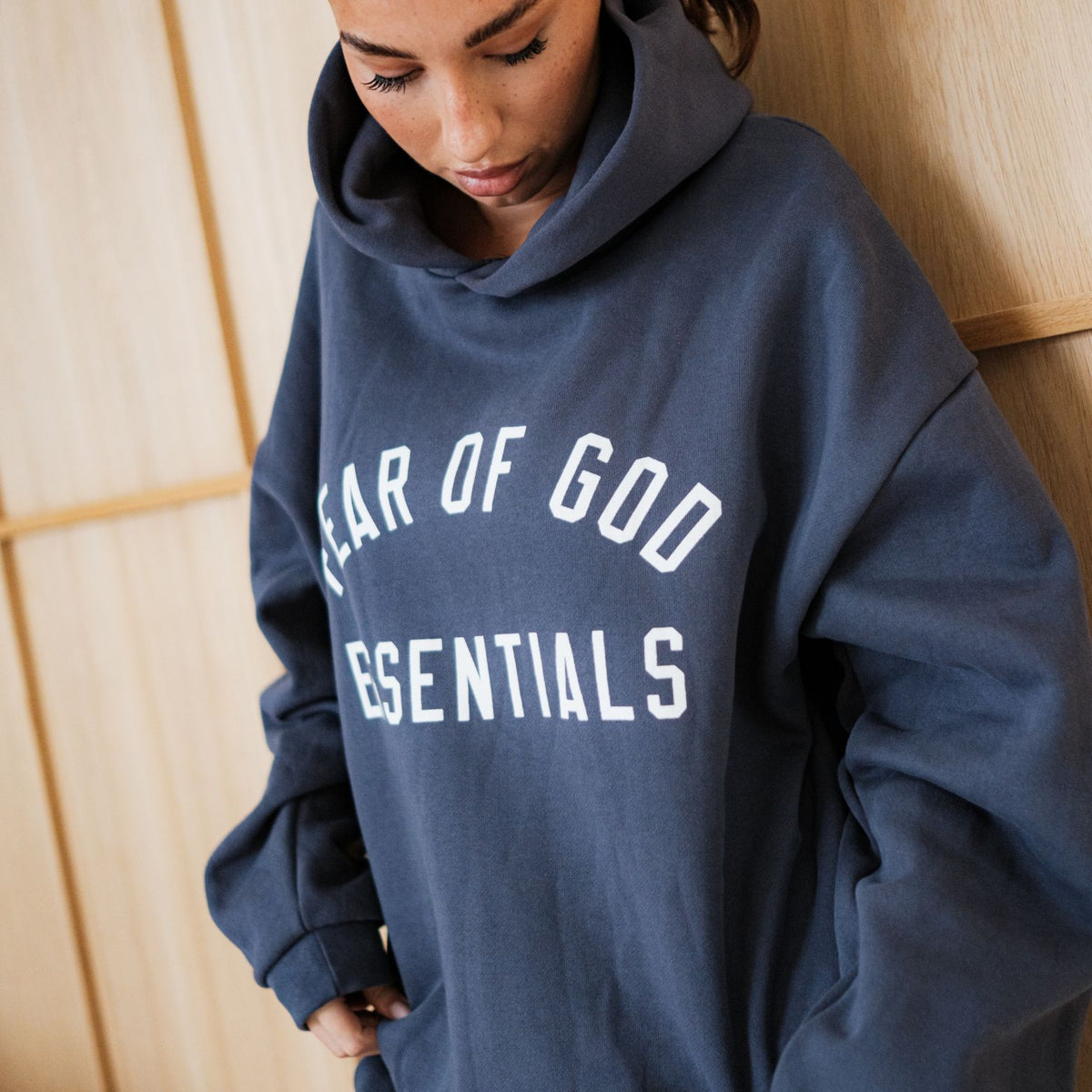 Fear of God Essentials FW24 Marine Hoodie