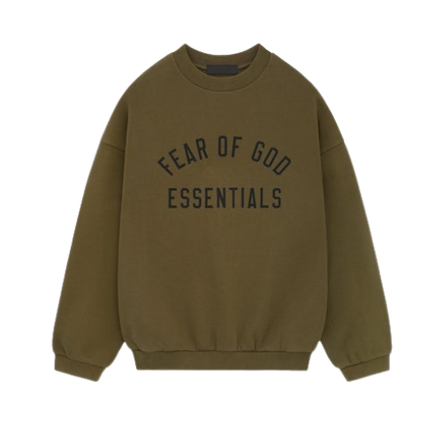 Fear of God Essentials FW24 Olive Sweater