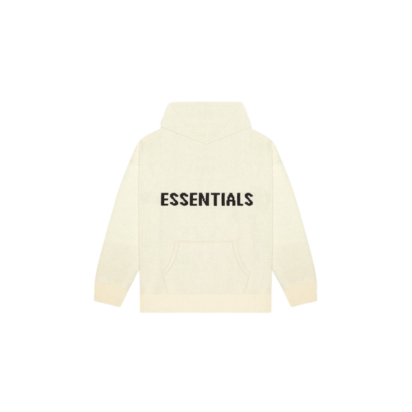 Fear of God Essentials Knit Hoodie (FW20) Cream