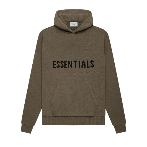 Fear of God Essentials Knit Pullover Hoodie (SS21) Harvest