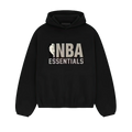 Fear of God Essentials NBA Black Grey Hoodie