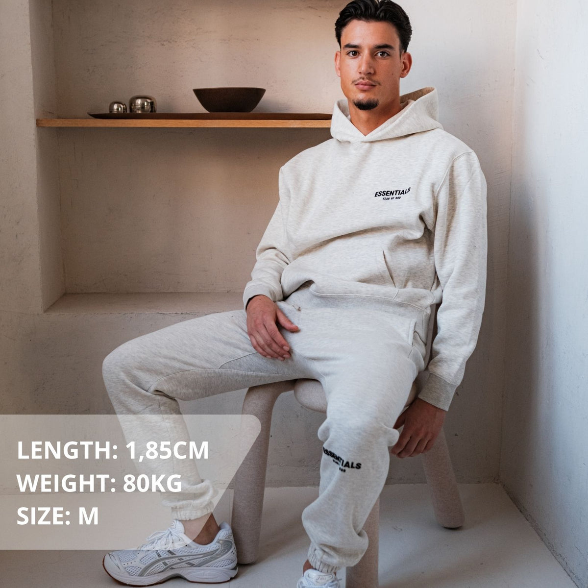 Fear of God Essentials Light Oatmeal Full set