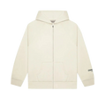 Fear of God Essentials SS20 Zip Hoodie Cream