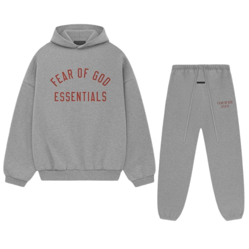 Fear of God Essentials FW24 Dark Heather Full set