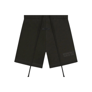 Fear of God Essentials Off Black Shorts