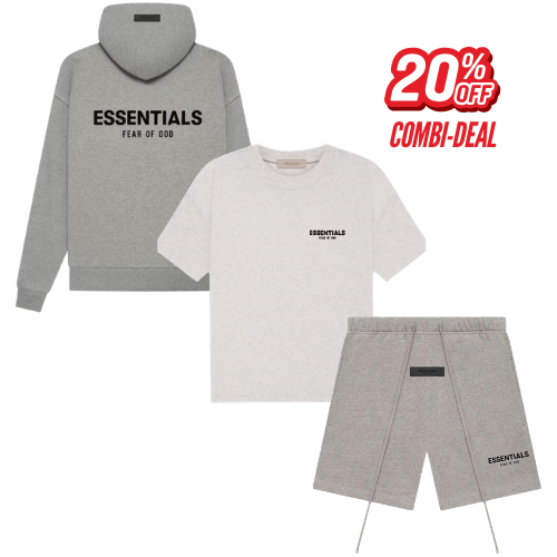 Fear of God Essentials Bundle Deal 20% (Hoodie, T-shirt, Short)