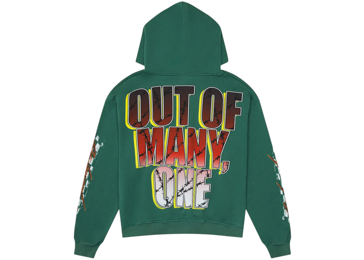 Godspeed Motocross Hoodie Green