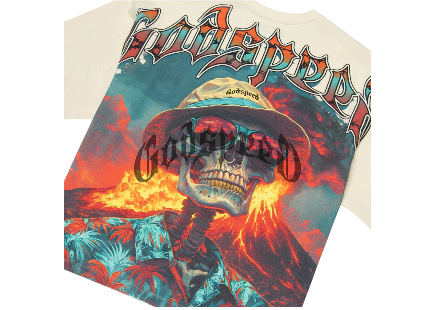 Godspeed Natural Disaster T-shirt Bone
