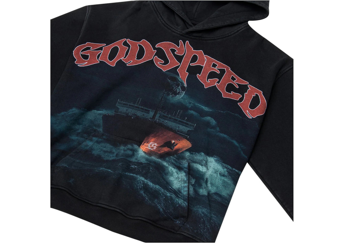 Godspeed Seasick Hoodie Black
