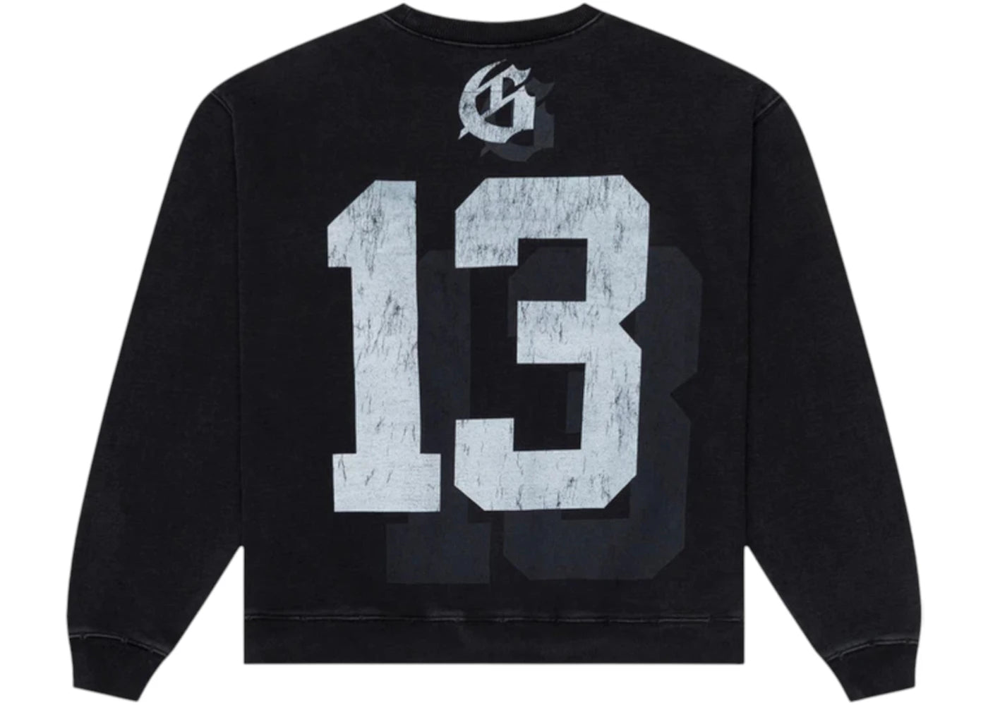Godspeed Seeing Double Crewneck Sweatshirt Black