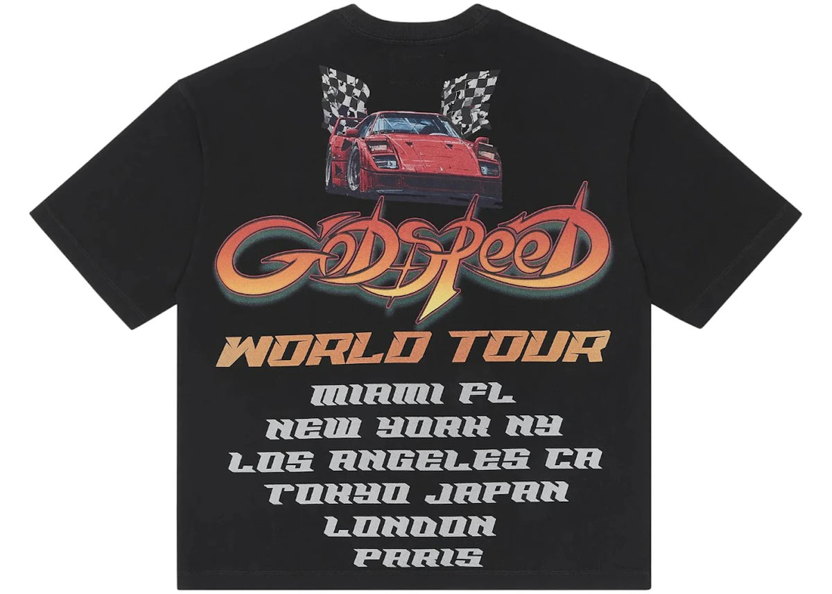 Godspeed South Beach Drive T-Shirt Black