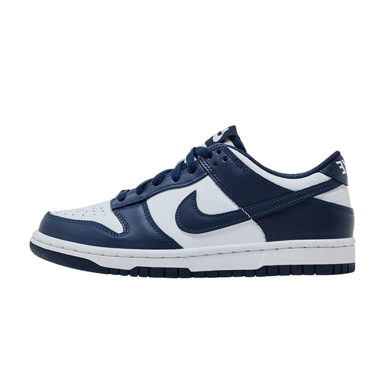 Nike Dunk Low White Midnight Navy