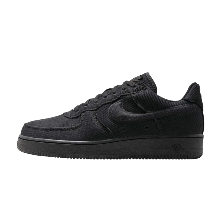 Nike Air Force 1 Low Triple Black Canvas