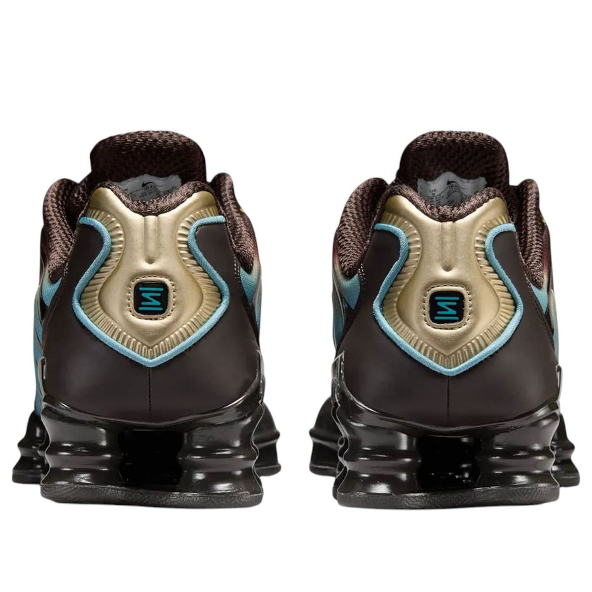 Nike Shox TL Velvet Brown Denim Turquoise