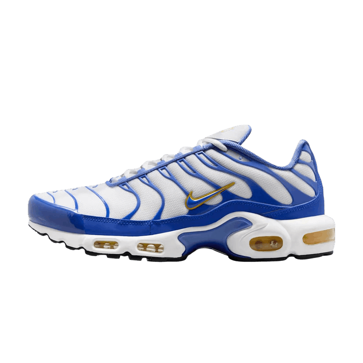 Nike Air Max Plus White Lyon Blue Varsity Maize