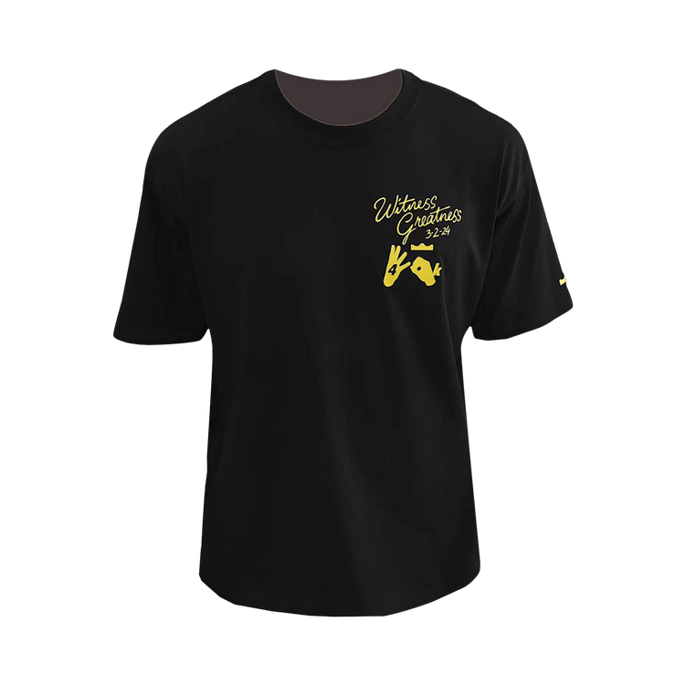Nike LeBron James Uncharted Max90 Basketball T-shirt Black