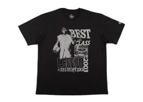 Nike LeBron James "Best In Class" Basketball T-shirt Black