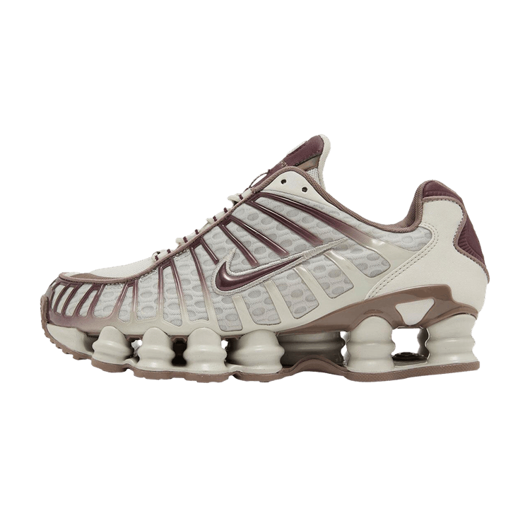 Nike Shox TL Light Bone Burgundy Crush