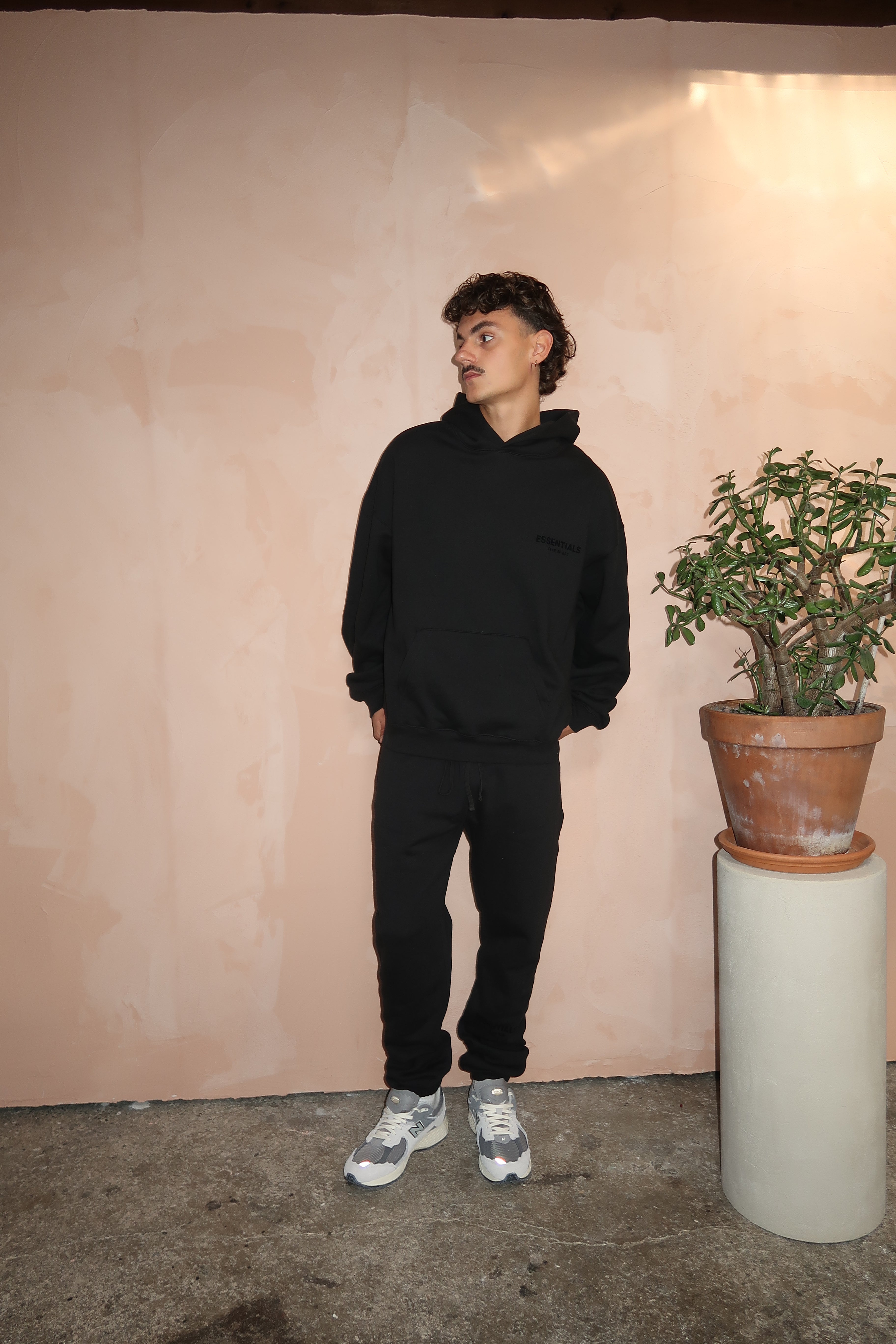 Fear of God Essentials Limo Black Long Pants