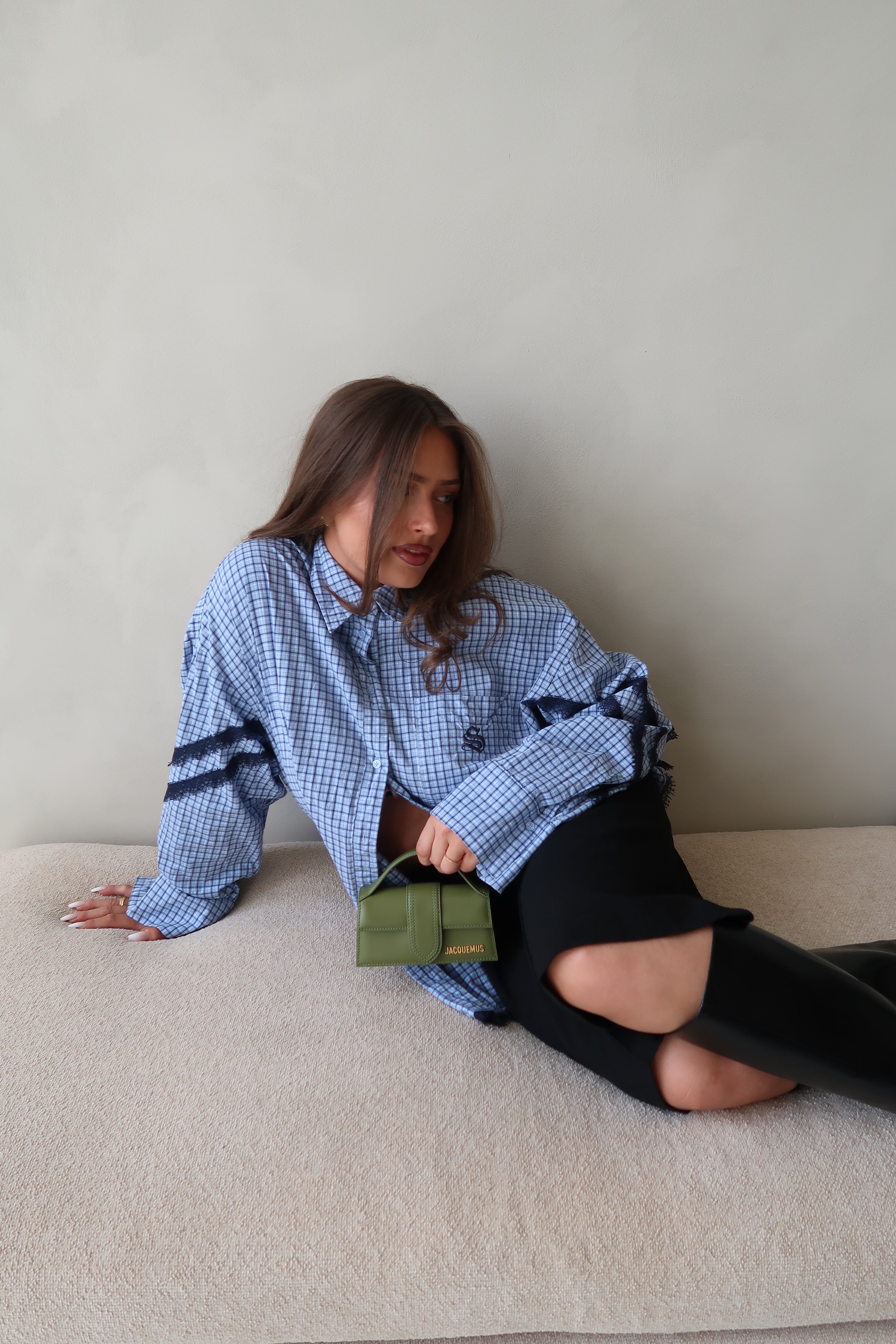 Jacquemus Le Bambino Khaki green