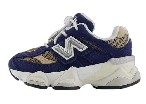 New Balance 9060 Navy Mushroom (TD)