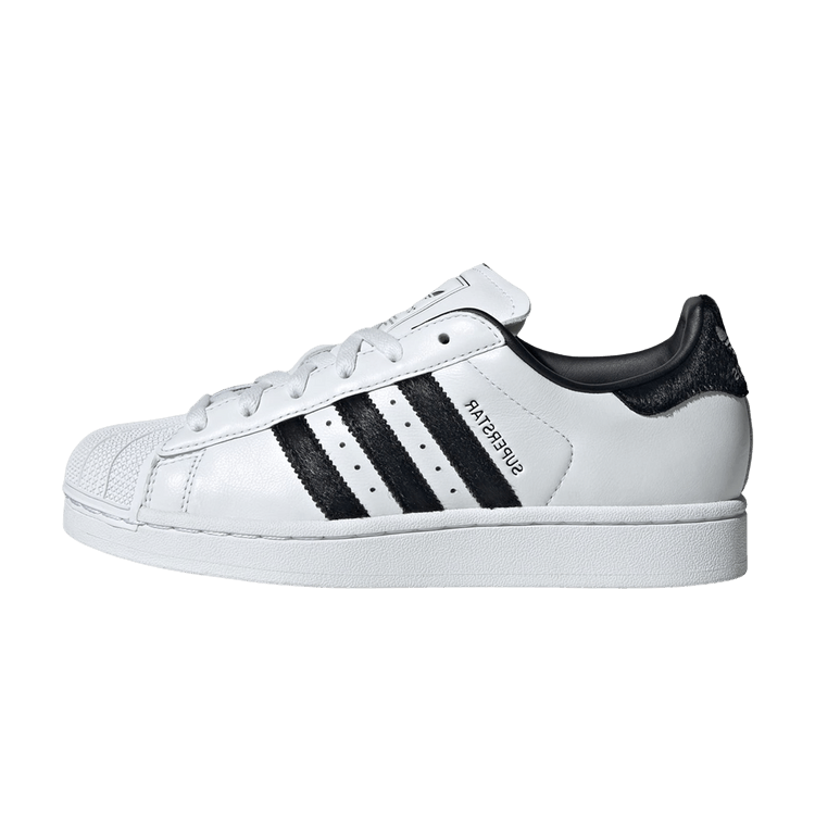 adidas Superstar II White Black Pony Hair