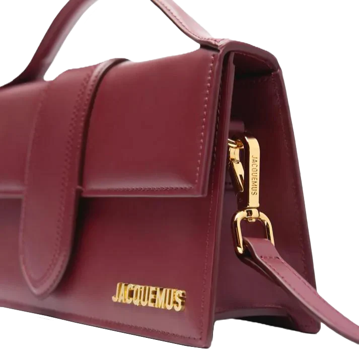 Jacquemus Le Grand Bambino Bordeaux