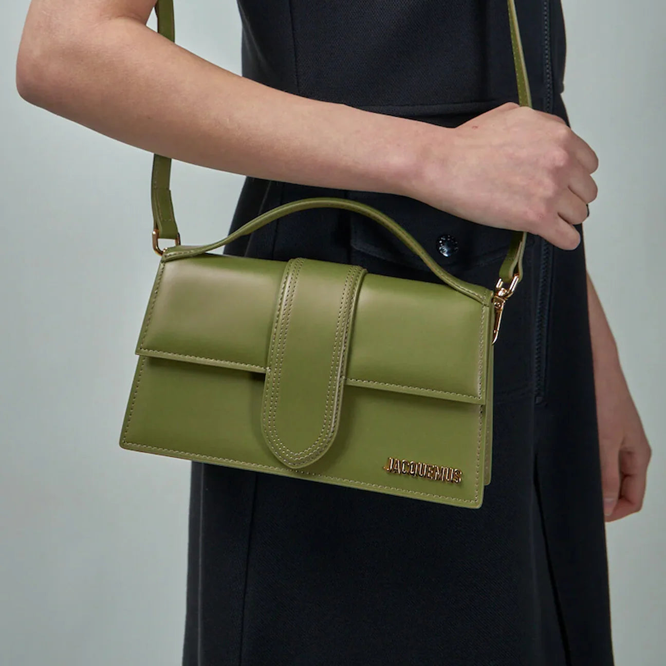 Jacquemus Le Grand Bambino Green khaki