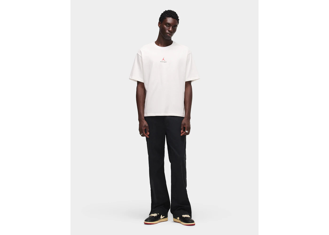 Jordan x Nigel Sylvester Brick Tee White