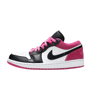 Jordan 1 Low Black Active Fuchsia