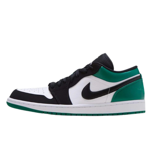 Jordan 1 Low White Black Mystic Green