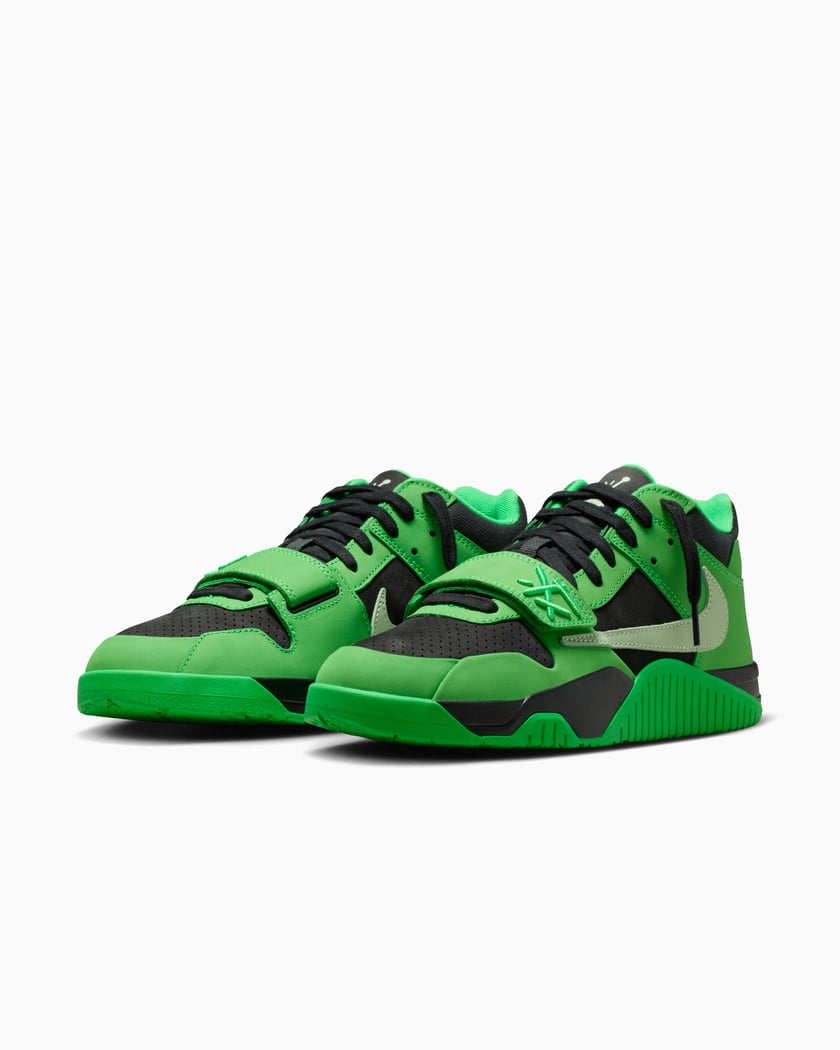 Jordan CJ1 T-Rexx Travis Scott Green Spark