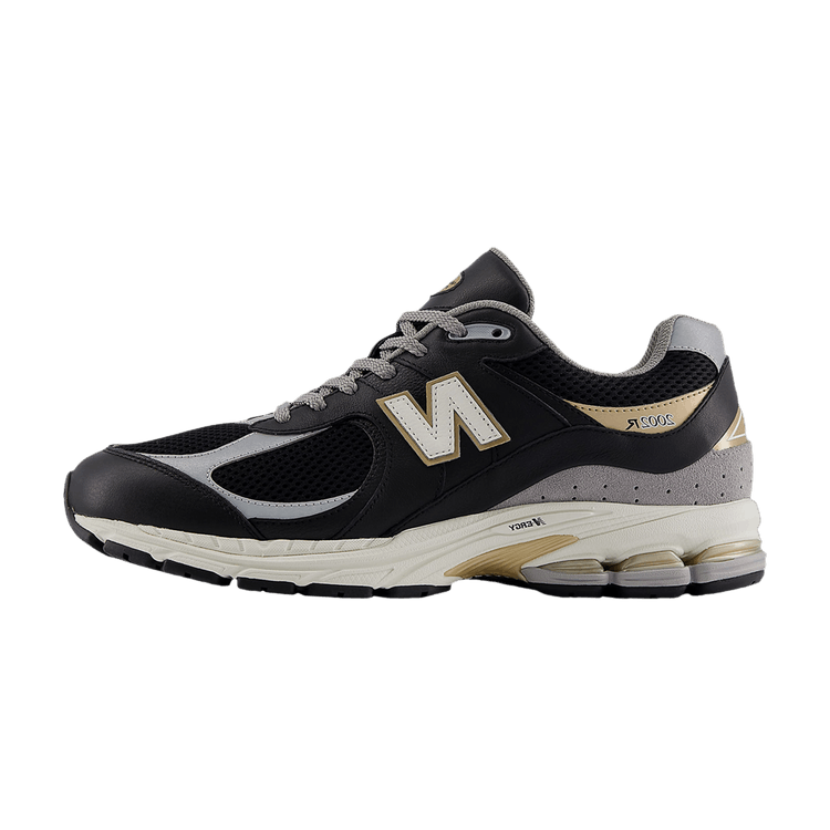 New Balance 2002R Black Sea Salt Gold Metallic
