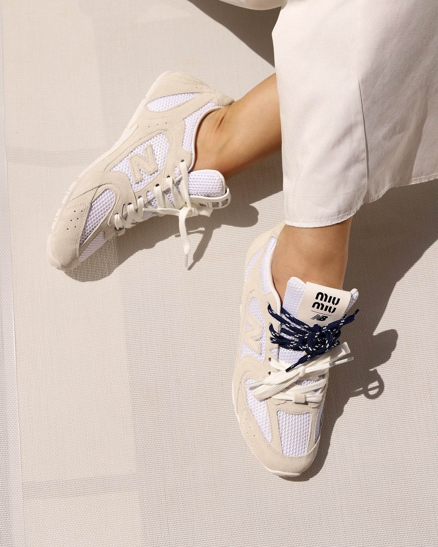New Balance 530 SL Miu Miu White