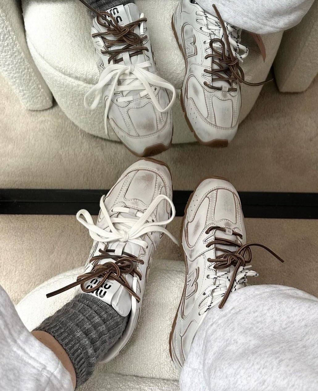 New Balance 530 SL Miu Miu White Gum