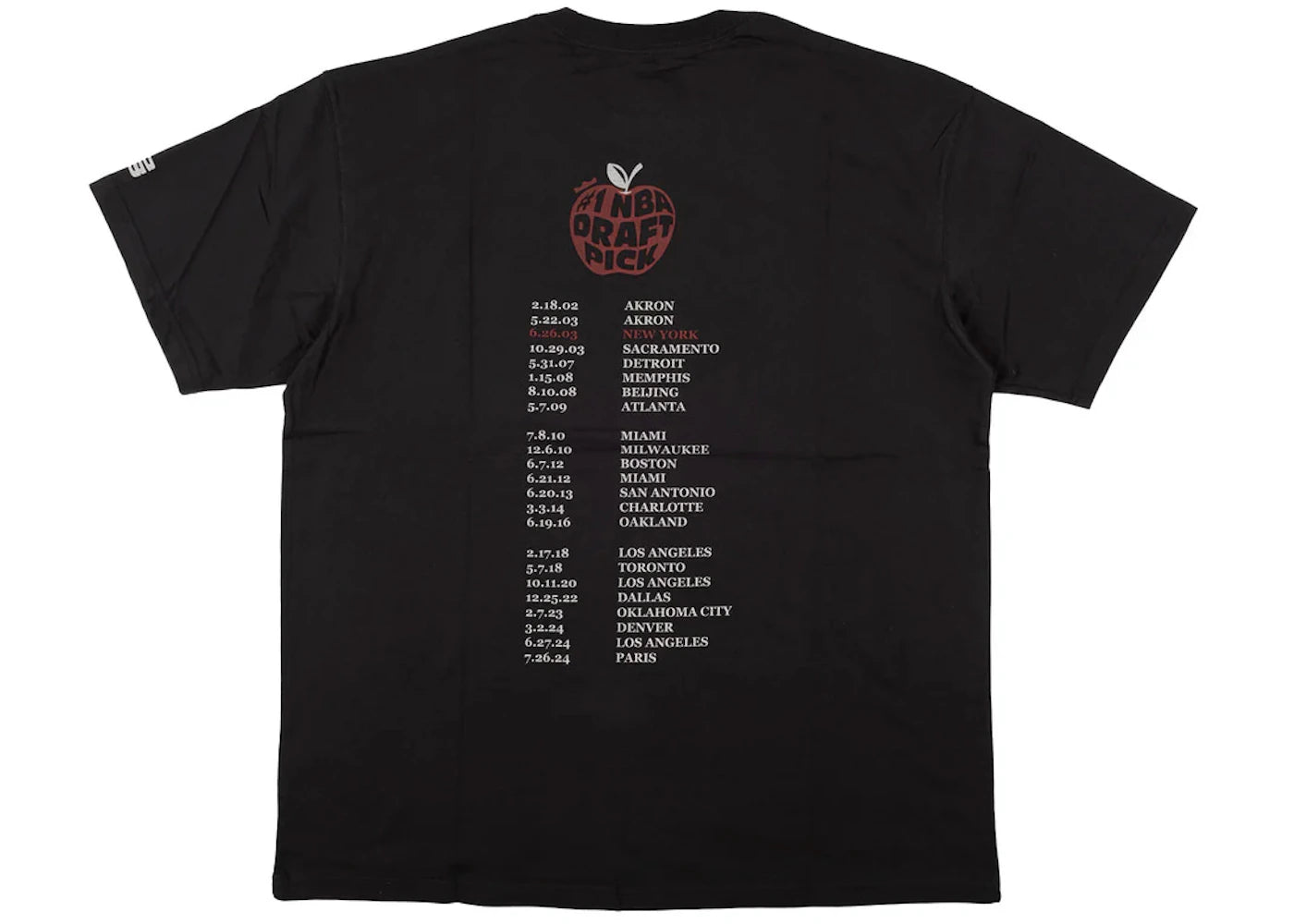 Nike LeBron James "Best In Class" Basketball T-shirt Black