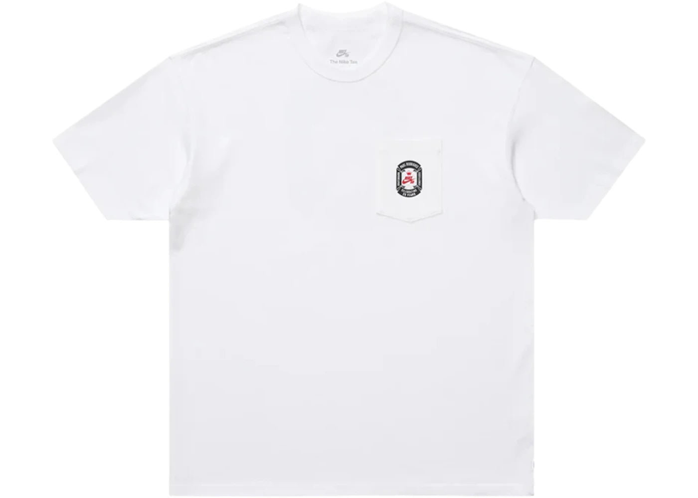 Nike SB Paul Rodriguez Max90 Skate T-shirt White