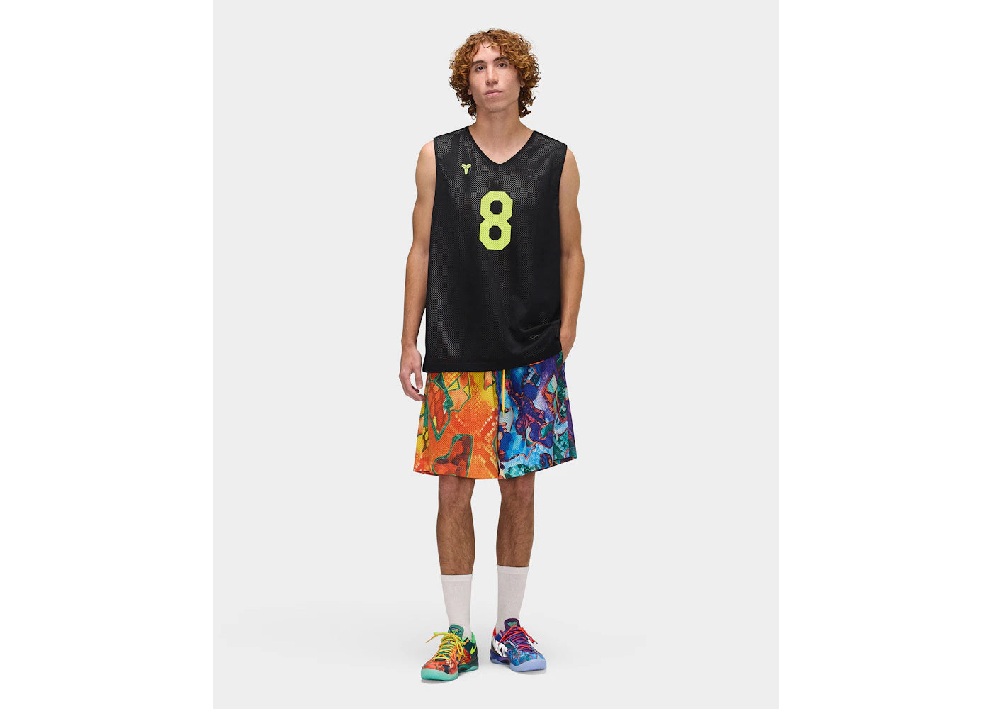 Nike What The Kobe Reversible Jersey Black/Bright Crimson