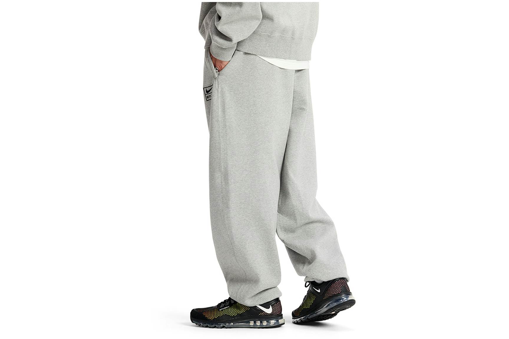 Nike x Stussy Fleece Sweatpants Grey (SS23)