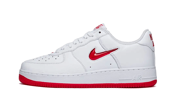 Air Force 1 Low '07 Retro Color of the Month Jewel Swoosh University Red - FN5924-101
