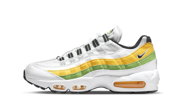 Air Max 95 Essential White Green Apple Tour Yellow - DQ3429-100