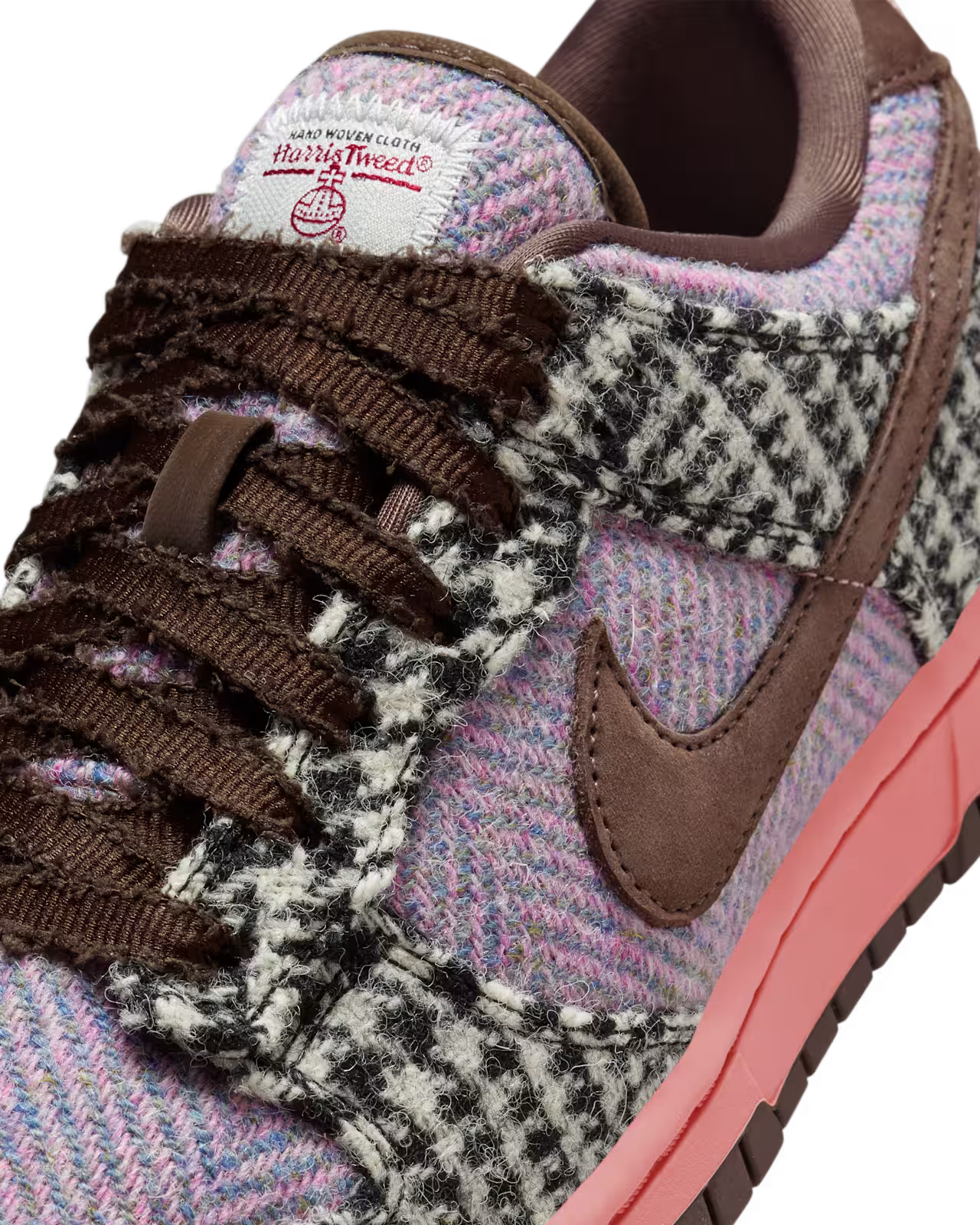 Nike Dunk Low Harris Tweed Purple Pink