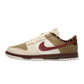 Nike Dunk Low Retro Khaki Team Red Pearl White