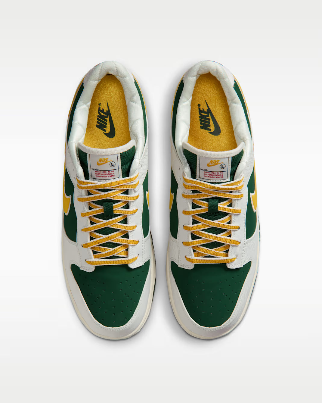Nike Dunk Low Retro Varsity Jacket Sail Fir University Gold