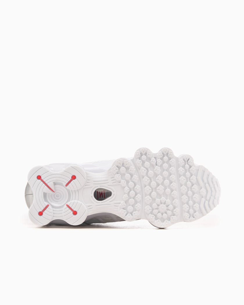 Nike Shox TL White Metallic Silver Max Orange