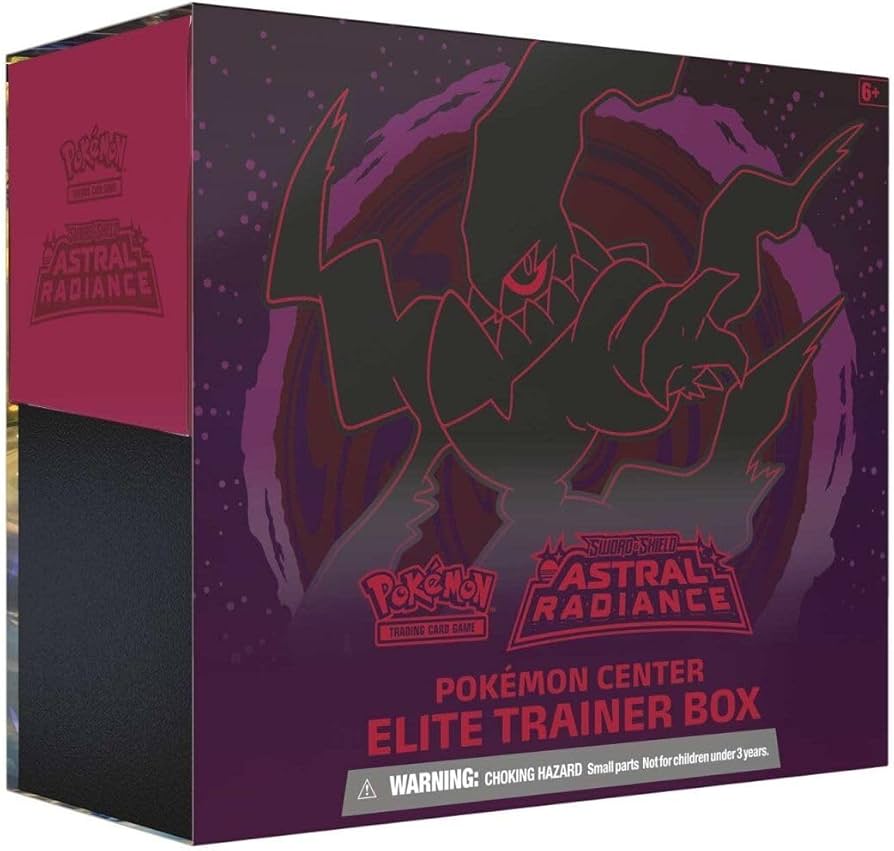 Pokémon TCG Sword & Shield Astral Radiance Pokémon Center Exclusive Elite Trainer Box