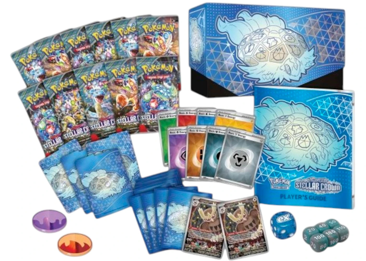 Pokémon Scarlet & Violet Steller Crown Pokemon Center Elite Trainer Box